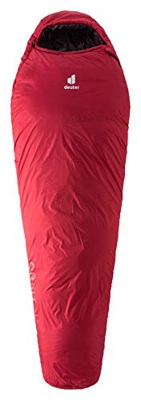 DEUTER Orbit-5° SL Saco de Dormir de Fibra sintética, Mujer, Morado y Berenjena, Slim Line