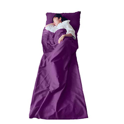 Cicilin Saco de dormir, ligero, sábana de viaje para adultos, bolsa de dormir para acampar, evitar la suciedad, saco de dormir para camping, viajes, h precio