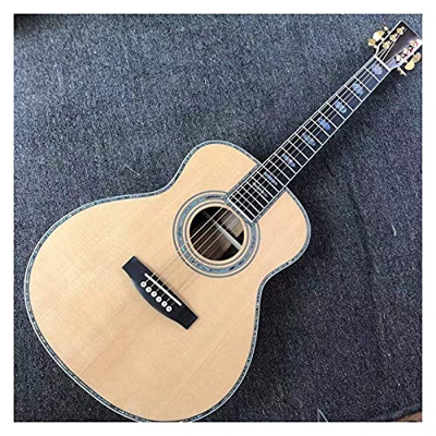 FKKLGNBDR Guitarra Lado Trasero De Sándalo Sólido De Cuerpo De 36 Pulgadas SÓLIDO Guitarra Acústica De Madera (Size : 40 Inches)