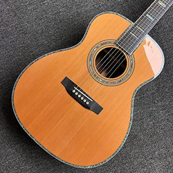 FKKLGNBDR Guitarra 45c del Cuerpo de ébano diapasón de la Guitarra acústica Pop de la Gente de la Guitarra acústica de la Guitarra Kits acústicas de C en oferta
