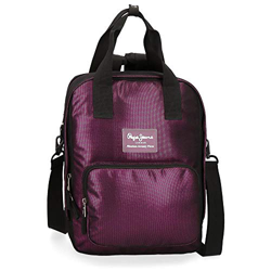Pepe Jeans Lily Mochila para Portátil 13,3" Morado 28x37x13 cms Poliéster 12.1L características