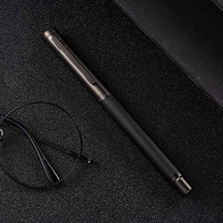 Pluma Estilográfica Bosque Negro Pluma de Caligrafía Fude de Punta Doblada, Diseño Clásico con Convertidor y Juego de Caja de Regalo de Metal de Hongd características