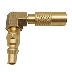 FeiNianJSh SY-GASLJ, 1/4'Adaptador Conectar Grado rápida RV 90 Montaje con Codo Durante Blackstone 17 Pulgadas y 22 Pulgadas de Gas propano de sobreme características