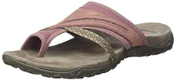 Merrell Terran Post II, Sandalias Mujer, Rojo (Burlwood), 36 EU en oferta