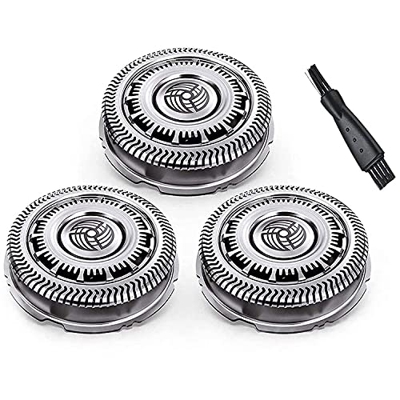 Exanko Cabezales de Repuesto SH90 para Afeitadora Serie 9000, S8950, SW9700, SW6700, 9000 Cuchillas de Repuesto para Afeitadora