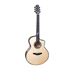 FKKLGNBDR Guitarra Guitarra acústica Spruce Solid Spruce Superficie,Panel Lateral de Caoba y Trasero,diapasón de ébano y Puente, (Size : 40 Inches) precio