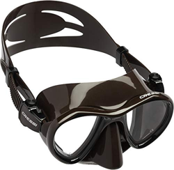 Cressi Metis Mask Máscara para apnea y Photo Sub, Volumen Interno mínimo, Unisex-Adult, Marrón, Talla única características
