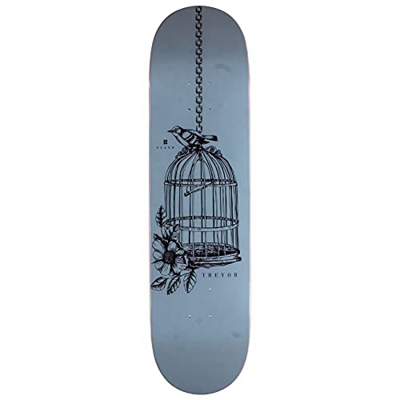 Plan B Trevor Uncaged 8.125"x31.75" Deck Skateboard, Adultos Unisex, Multicolor (Multicolor), 8,125" x 31,75"