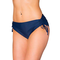 Aquarti Braguita de Bikini con Cordón Ajustable para Mujer, Azul Oscuro, 52 precio