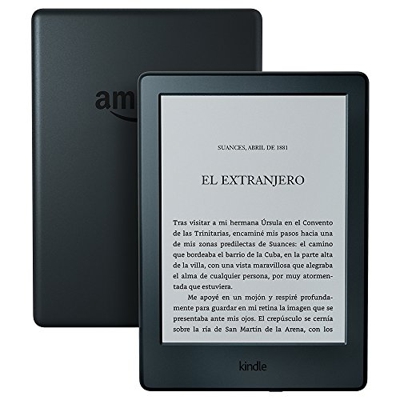 Kindle, pantalla táctil de 6'' (15,2 cm), sin luz integrada, wifi, negro (8.ª generación, modelo anterior)