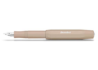 Kaweco Skyline Sport Pluma estilográfica, color marrón, grosor M