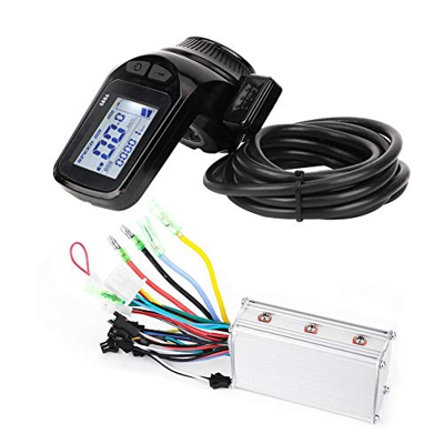 Controlador del Motor, Controlador de Bicicleta eléctrica Resistente al Agua 36V 350W Kit de Controlador de Velocidad del Motor sin escobillas con Pan