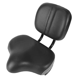 mlloaayo Triciclo Adulto Sillín De Respaldo Universal con Reemplazo De Soporte Respaldo Suave Triciclo De Gran Tamaño Asiento De Bicicleta Y Accesorio en oferta