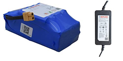 REPLOOD Kit alimentador cargador Hoverboard + batería para Smart Balance Scooter