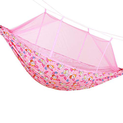 KUIDAMOS Cama Colgante, 280 Kg De Capacidad De Carga Máxima Lona Ligera, Duradera, Transpirable Hamaca con Bolsa De Almacenamiento Mosquitera para Via precio