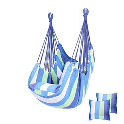 LACHUMU Hamaca para acampar al aire libre, hamaca gruesa, silla de columpio, portátil, de relajación, de lona, para viajes, camping, silla perezosa, n características