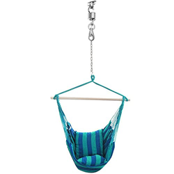 Hamaca Portátil Silla de hamaca Kit de suspensión Ganchos giratorios de primavera Conjunto de herramientas de montaje en techo Accesorios Accesorios I características