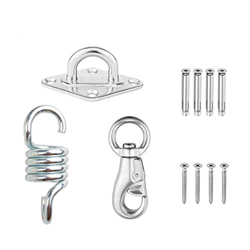 XIOSOIAHOU Accesorios de Hardware Kit de Accesorios for Colgar Ultimate de la Silla de Hamaca 500 LB Capacidad Hamaca Spring, Gancho Giratorio y Monta en oferta