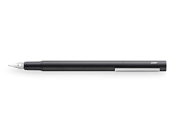 LAMY Pure 047 - Pluma estilográfica de aluminio en color negro mate con punta de acero pulido EF características