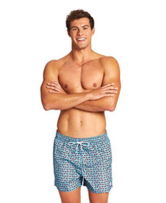 ARENA Shorts de Playa Hombre Fundamentals Allover