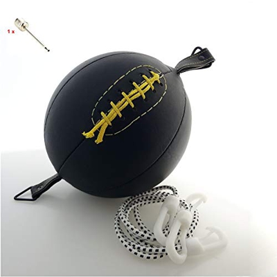 Pelota tensa francesa elástica para entrenamiento, saco Muay Thai Boxeo Kick MMA Sanda Double Hand Ball