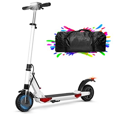 urbetter Patinete Eléctrico 30Km Patinetes Electricas Scooter Electrico 350W, 8'' Neumático a Prueba de Explosiones Honeycomb, Patinete para Adultos y