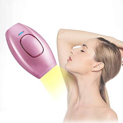 IPL Depiladora de Luz Pulsada 500,000 Flashes, Sistema de Depilación IPL Dispositivo Profesional, Permanente Sin Dolor, en Cuerpo, Cara, Piernas, Axil