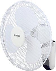 Bastilipo Calahonda Ventilador de Pared con Mando a Distancia, 45 W, Blanco características