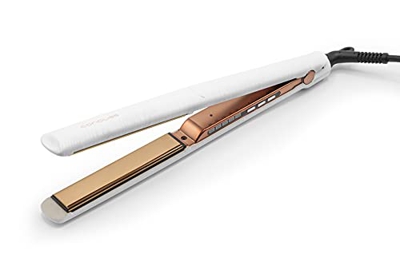 Corioliss C3 | Plancha de pelo para mujeres | Tecnología y placas de titanio para cabello fino | Plancha profesional con control de temperatura | Whit