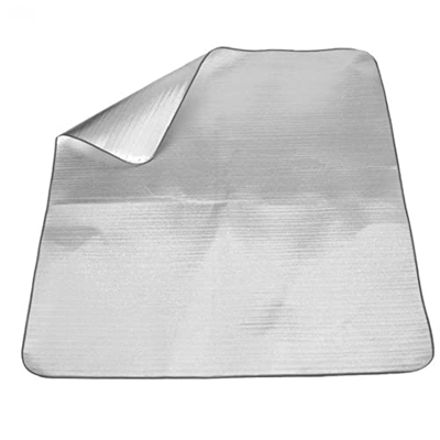 Estera de aluminio de aluminio, colchón para dormir Camping Manta de picnic al aire libre Impermeable a prueba de humedad Colchón para dormir Estera, 