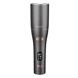 Cecotec Rizador de Pelo Inalámbrico Bamba SurfCare 750 Travel Magic Waves. Cerámica, Ajuste de temperatura y Tiempo, Pantalla LCD, Autonomía 50 min, B características