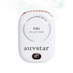 Mini Ventiladores Portátiles para Manos Libres de Energía,Ventilador de Escritorio,3 Velocidades Batería Recargable Type-C,con Pantalla de Alimentació en oferta