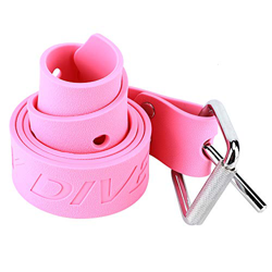 Changor Durable Buceo Peso Cinturón, Acero Hebilla Goma Hecho Goma Componente Buceo Traje (Rosa) características