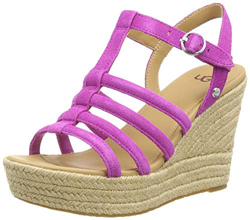 UGG Cressida, Sandalia Mujer, Dragón Fruit Suede, 42 EU en oferta
