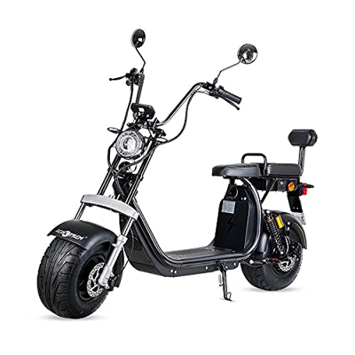 VIRTUE Moto electrica Scooter matriculable de 1500w bateria Extraible de 20Ah 60v Nuevo Modelo 2021 Patinete Patin Bici Bicicleta Motor Chopper City C