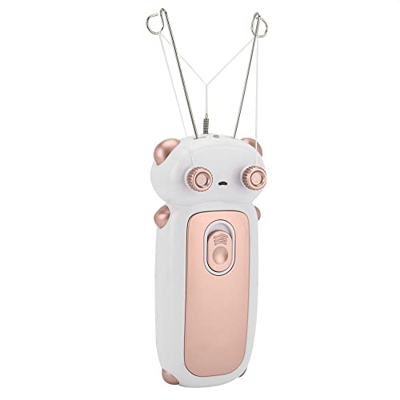 Eléctrico Algodón Hilo Depilador, Mascota Cabello Agente de mudanzas 500mAh USB Cargadura 4 Horas Cargadura Tiempo abdominales por Facial Cuidado