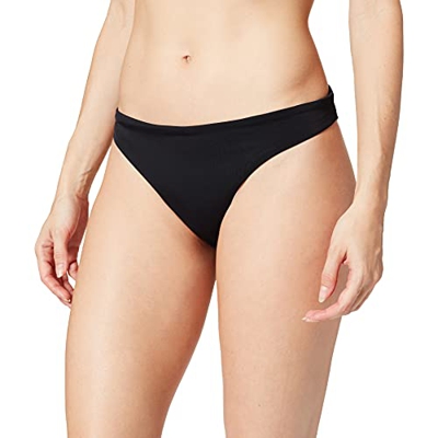Superdry Classic Bikini Brief Juego Biquini, Negro, M para Mujer