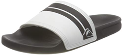 Quiksilver Rivi, Sandalia Slide Hombre, White/Black/White, 46 EU precio