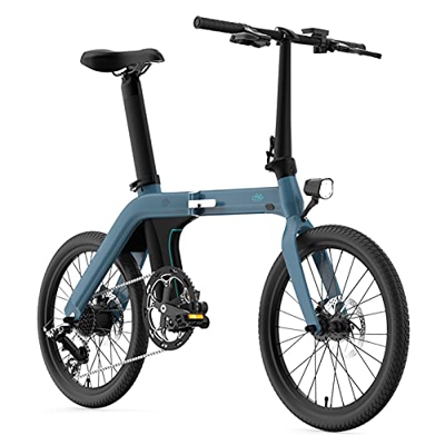 FIIDO D11 Bicicleta eléctrica Plegable para Adultos, Bicicleta Recargable con batería extraíble para vehículos de Ciclismo de montaña al Aire Libre, 2