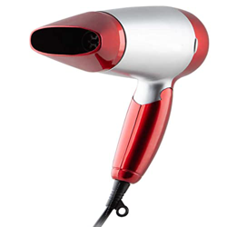 Suinga Secador de Viaje (Color Rojo). Potencia 1.400W. Difusor de Volumen. Concentrador. Mango Plegable. Bolsa Viaje de Tela. características