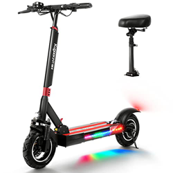 Patinete Electrico Adulto, scooter eléctrico plegable, pantalla LCD 10AH500W, 3 modos de velocidad, neumáticos de 10 pulgadas, equipados con asientos  precio