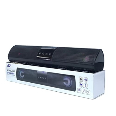 Barra de Sonido para computadora, estéreo de Alta fidelidad Bluetooth 5.0 y conexión AUX, Altavoces para computadora alimentados por USB para Escritor