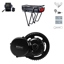 BAFANG Mid Drive Kit para Bicicleta de montaña Bicicleta de Carretera Potencia Nominal Tensión Nominal 48V 500W Conversión de Bicicleta Kit de Motor e en oferta
