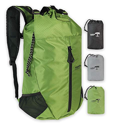 rootful. Companion - Mochila plegable premium de 25 litros (nuevo modelo 2020) – Mochila ultraligera para exteriores, viajes, camping y senderismo – M