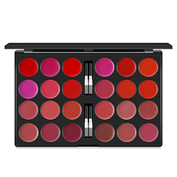 yingmu Paleta De Brillo De Labios De 24 Colores, Juego De Maquillaje De Lápiz Labial De Larga Duración, Paleta De Brillo De Labios, Kit De Maquillaje  características