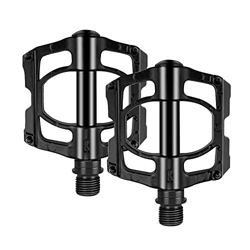 Pedales para Bicicletas, Pedales Bicicleta MTB ,Aluminio Pedales Antideslizante Pedales Bicicleta Ciclismo Durable, 3 Cojinetes para Bicicleta de Carr en oferta