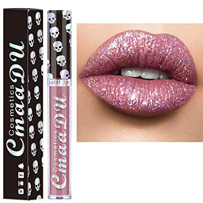 ARTIFUN Brillo de Labios Brillante Maquillaje de Labios Sexy Labial Lustre Impermeable Cosméticos Lápiz Labial (#6)