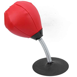KUIDAMOS Pelota de Boxeo de Escritorio, Inodoro, Mayor Potencia de succión, Pelota de Boxeo de PU para Entrenamiento, Fitness, Alivio del estrés, vent precio