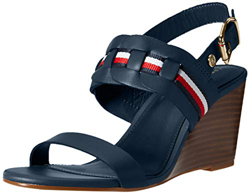 Tommy Hilfiger Dany 1A, Sandalias con cua Mujer, Cielo del Desierto, 41 EU precio