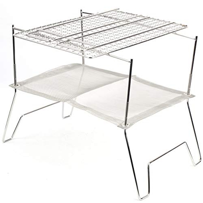 YOIM Estufa De Barbacoa, Parrilla De Barbacoa, Plegable para Picnic Al Aire Libre